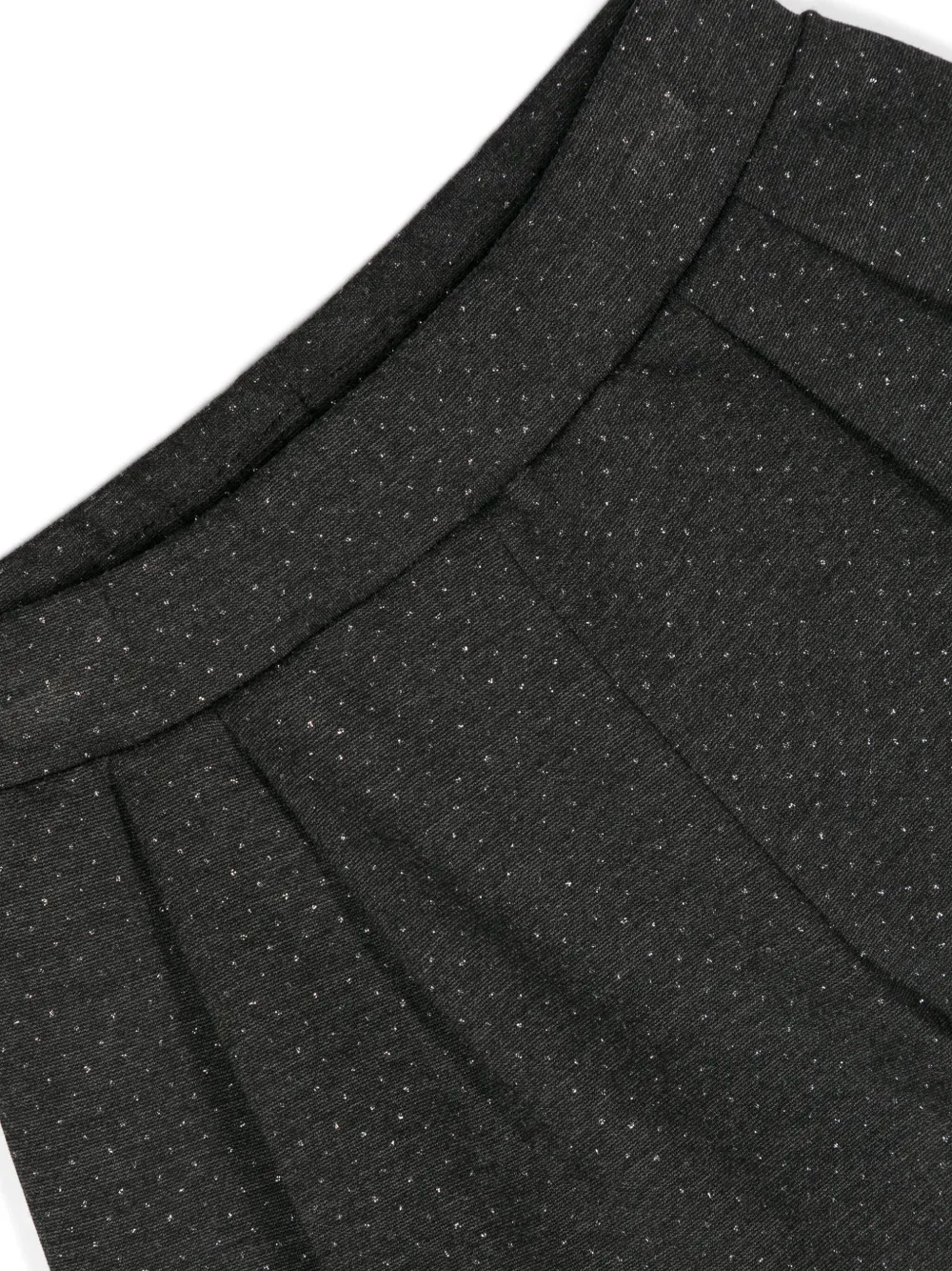 Monnalisa Shorts met logoplakkaat Grijs