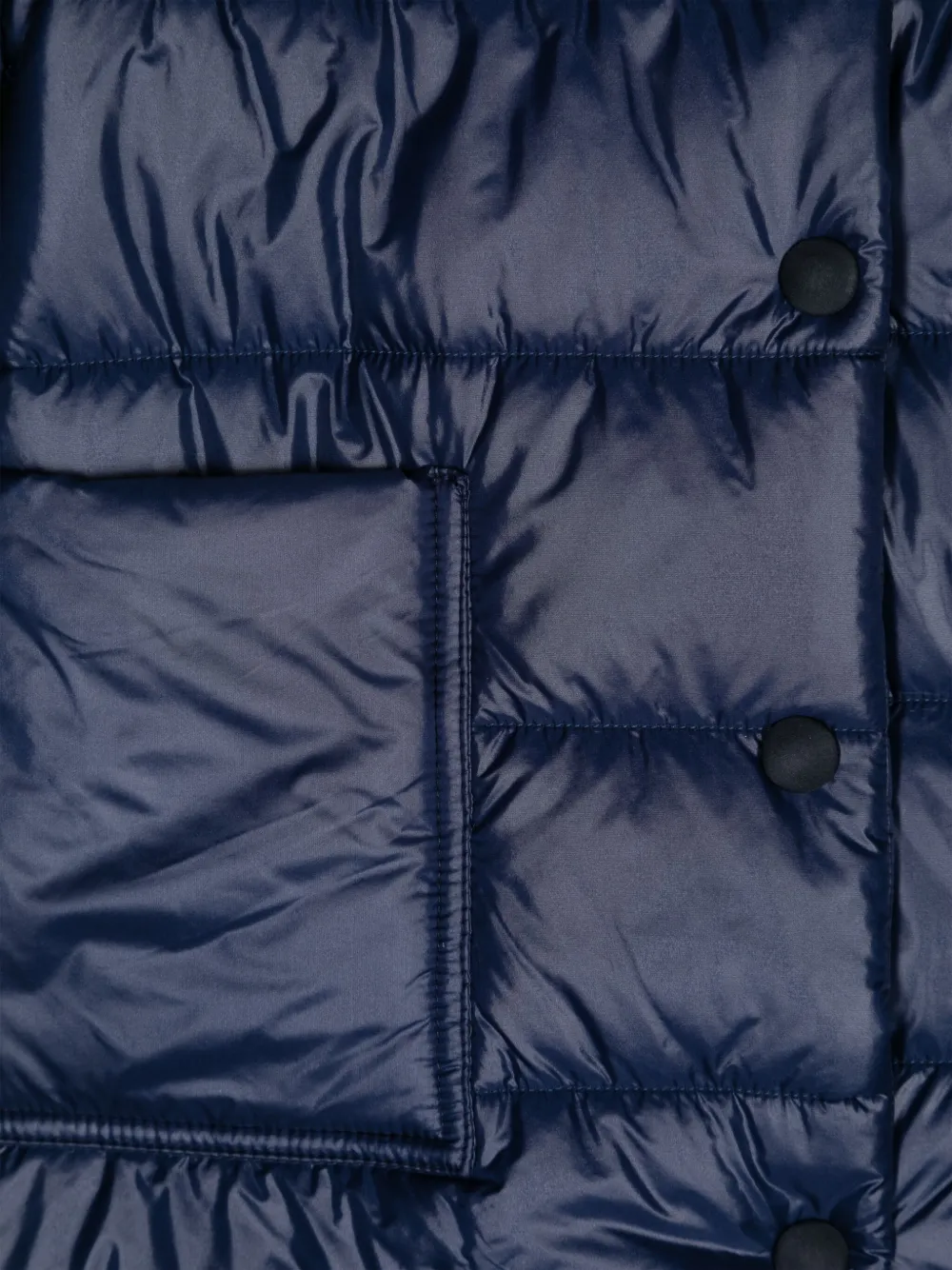 Monnalisa Jas met logoprint Blauw