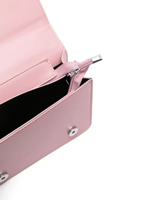 Monnalisa logo-embossed Shoulder Bag | Pink | FARFETCH