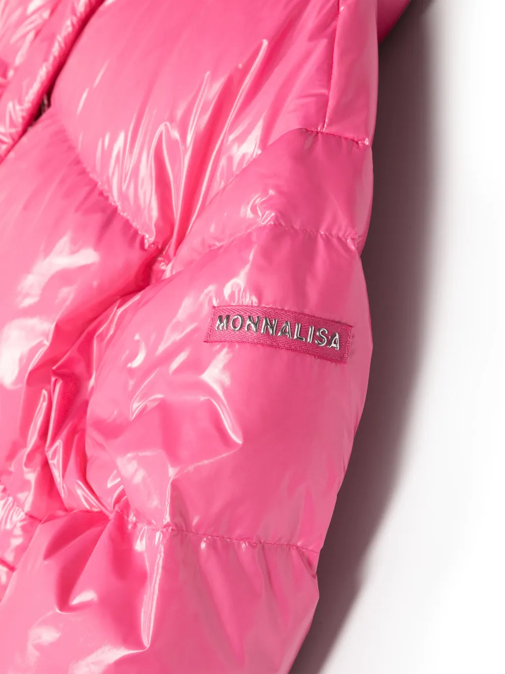 Monnalisa Gewatteerde jas Roze