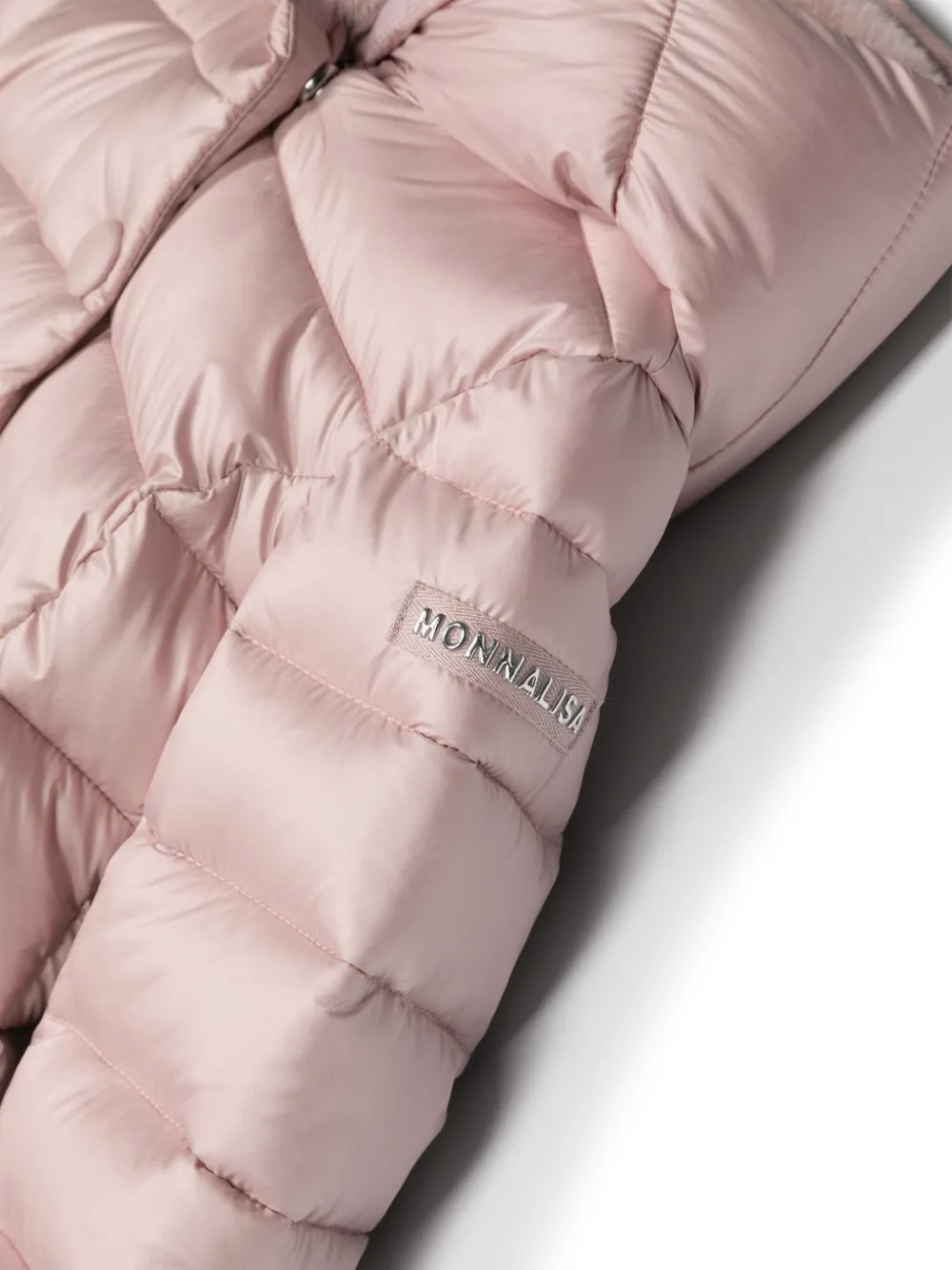 Monnalisa Gewatteerde jas Roze