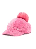 Monnalisa pompom-detail hat - Pink
