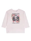 Monnalisa graphic-print T-shirt - Pink