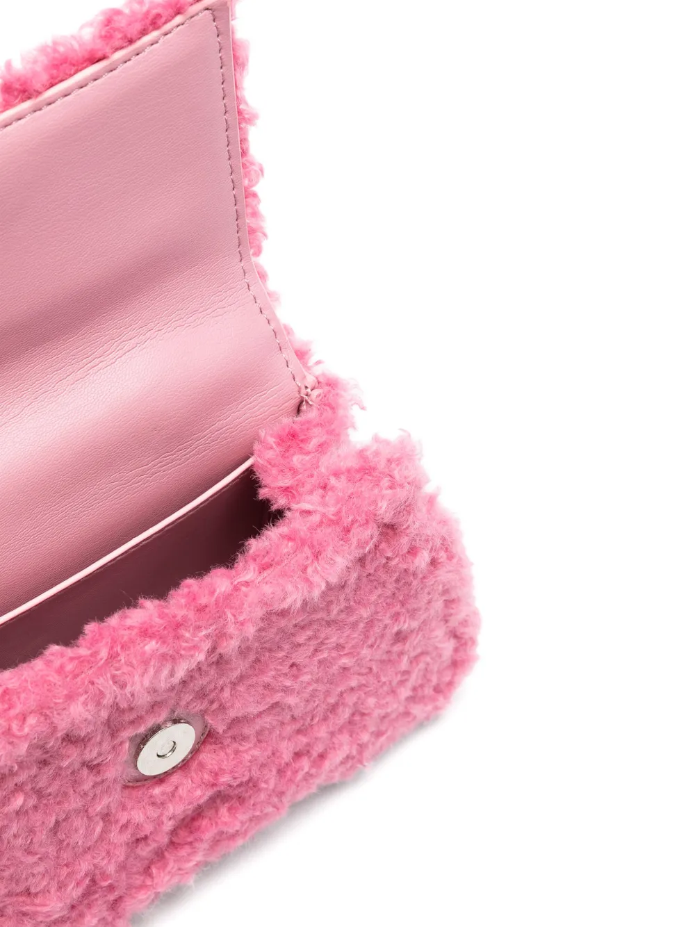 Monnalisa Shopper met logoplakkaat Roze