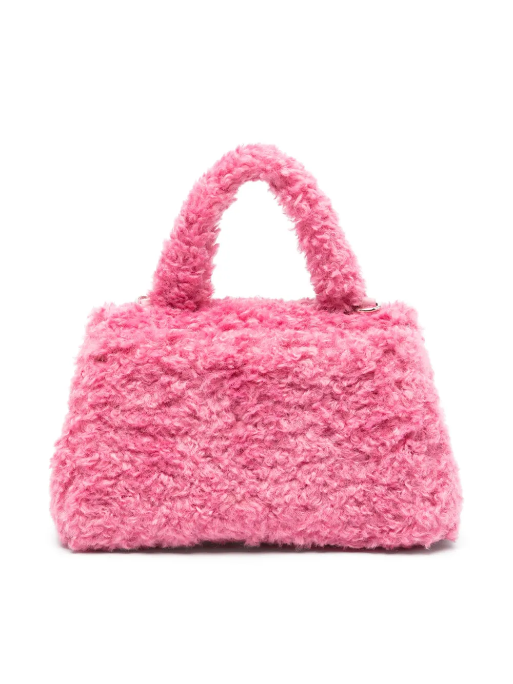 Monnalisa Shopper met logoplakkaat Roze