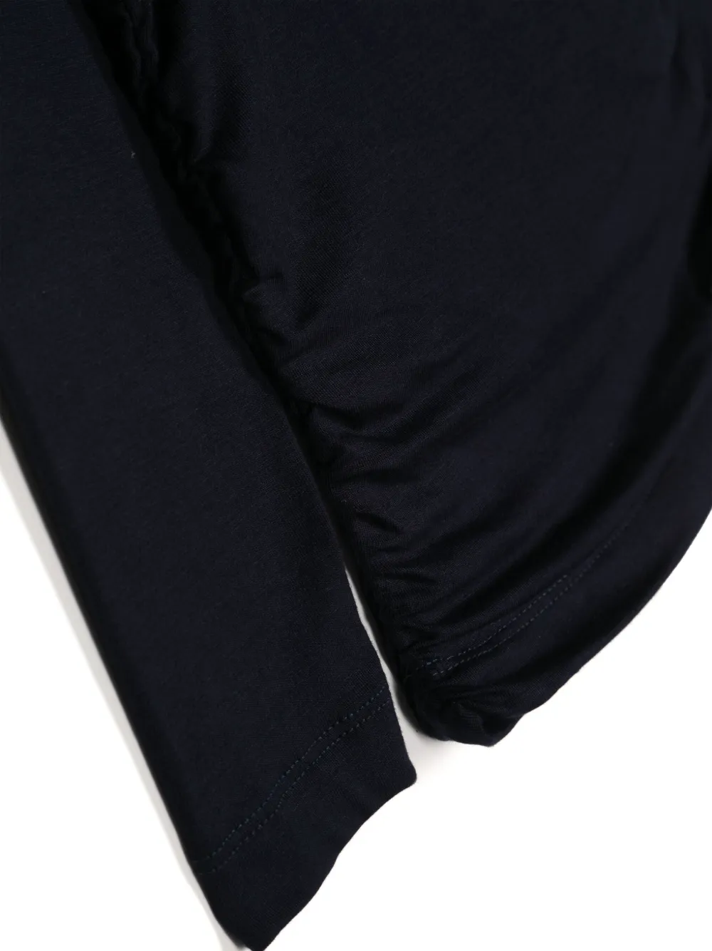 Monnalisa T-shirt met ruches Blauw