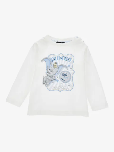 Monnalisa langærmet T-shirt med dumbo-tryk