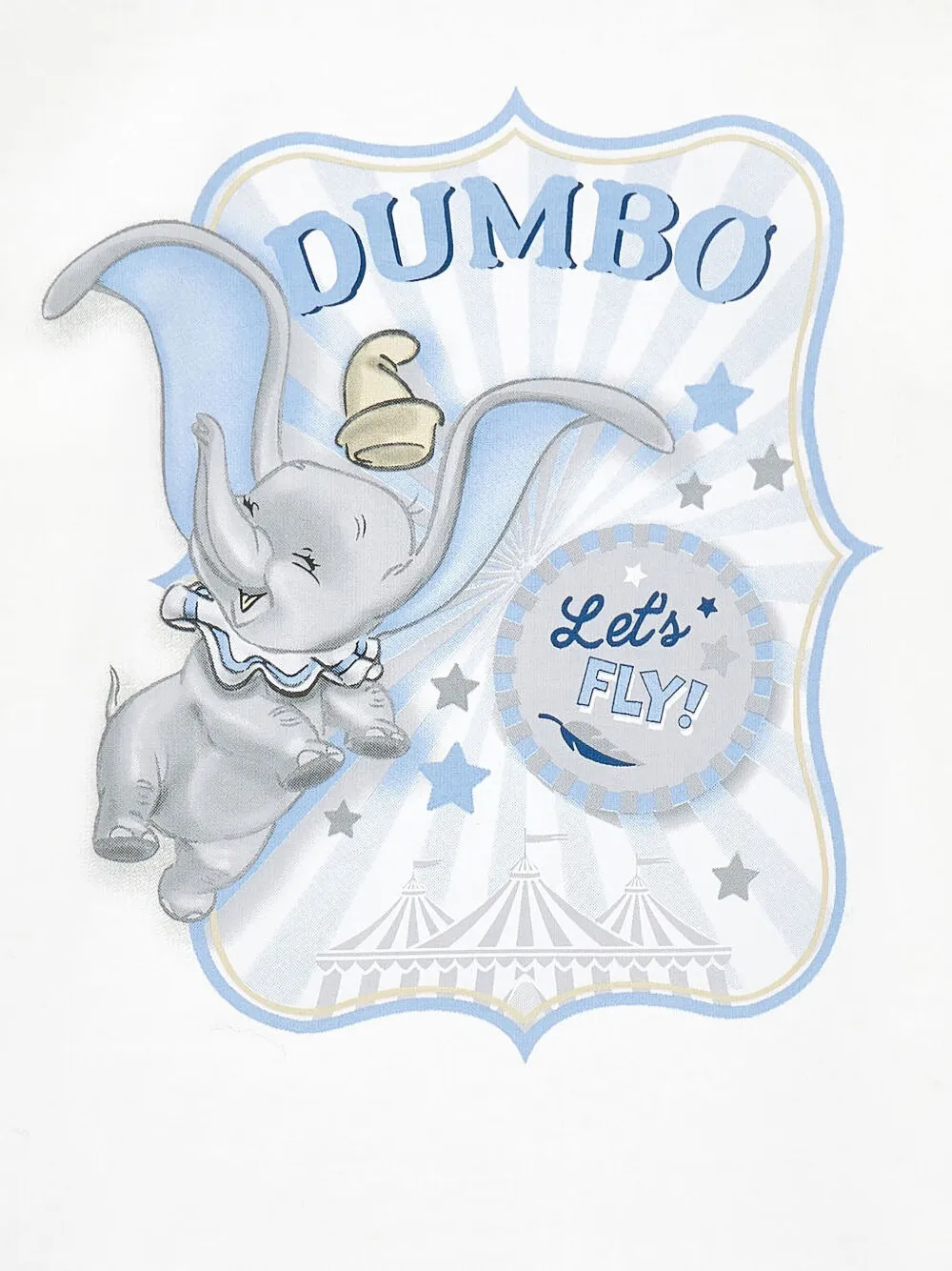 Monnalisa T-shirt met print en lange mouwen Beige