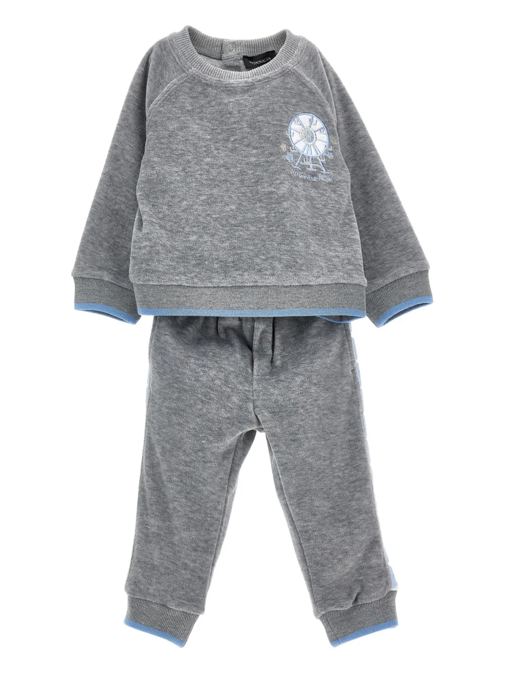 Monnalisa ferris-wheel velour tracksuit | Tracksuit Sets | Image 2