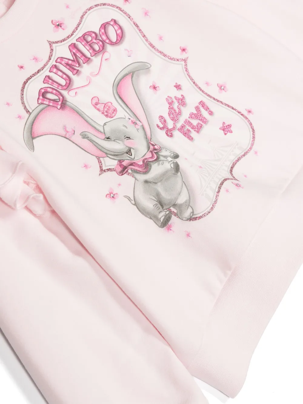 Monnalisa Sweater met print Roze