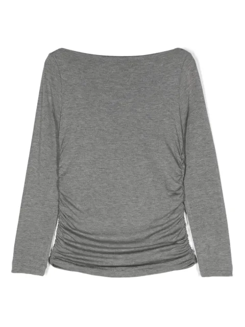 Monnalisa playera con detalle fruncido