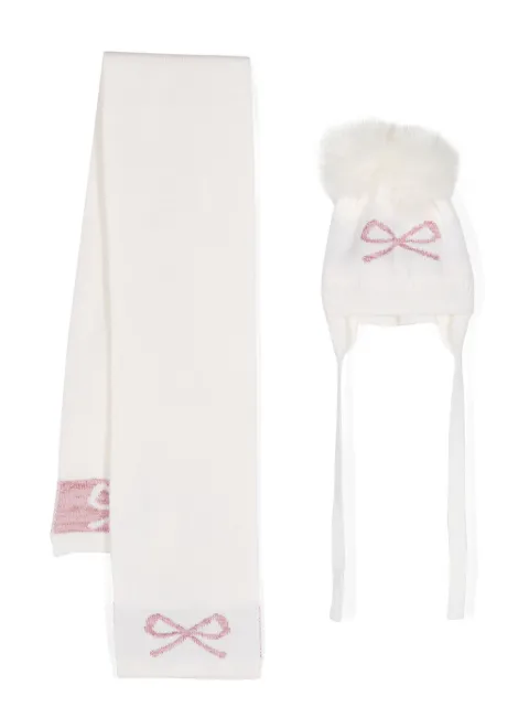 Monnalisa set tejido en intarsia
