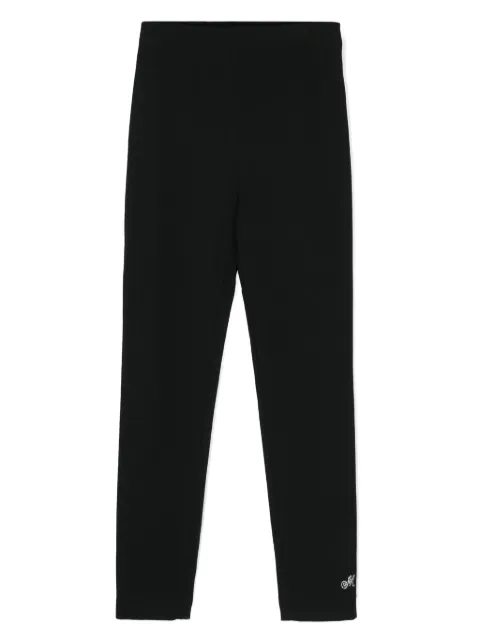 Monnalisa rhinestone-embellished trousers