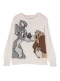 Monnalisa x Disney Lady and the Tramp wool jumper - Neutrals