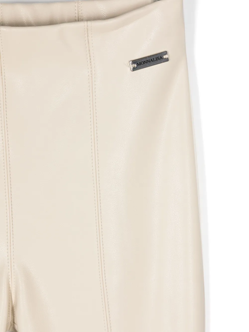 Monnalisa Broek met elastische taille Beige