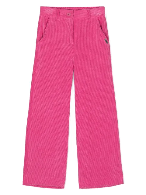 Monnalisa corduroy flared trousers