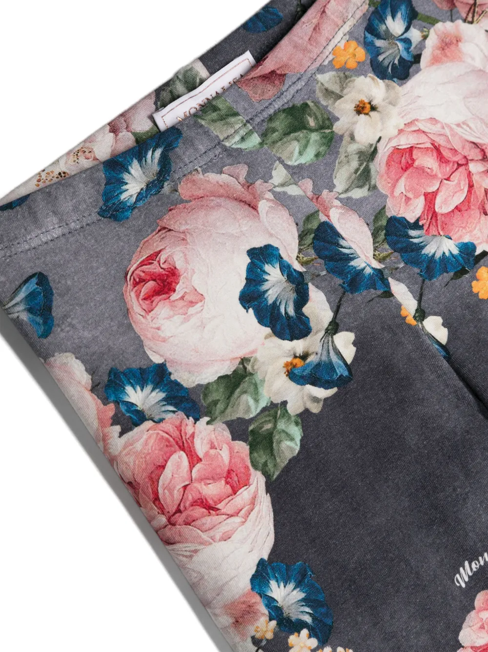 Monnalisa Leggings a fiori | Pantaloni svasati | Image 3