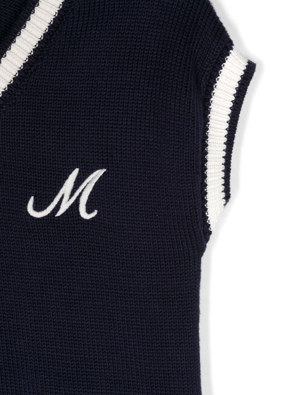 Cheap Marni embroidered-logo knitted vest Women