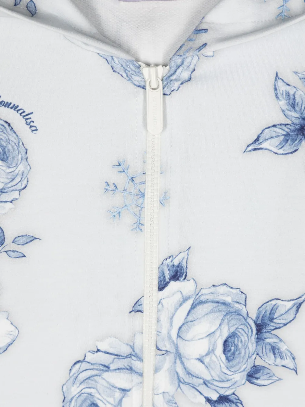 Monnalisa Hoodie met rits Blauw