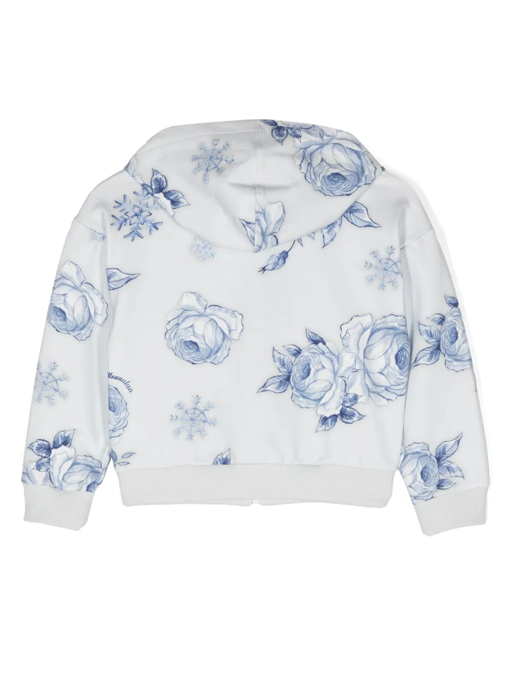Monnalisa Hoodie met rits - Blauw