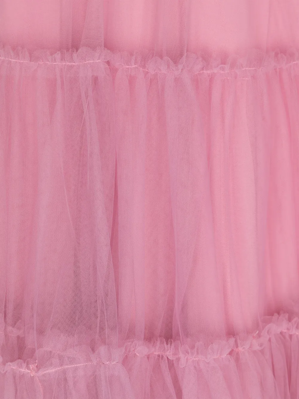 Monnalisa Gelaagde midi-jurk Roze