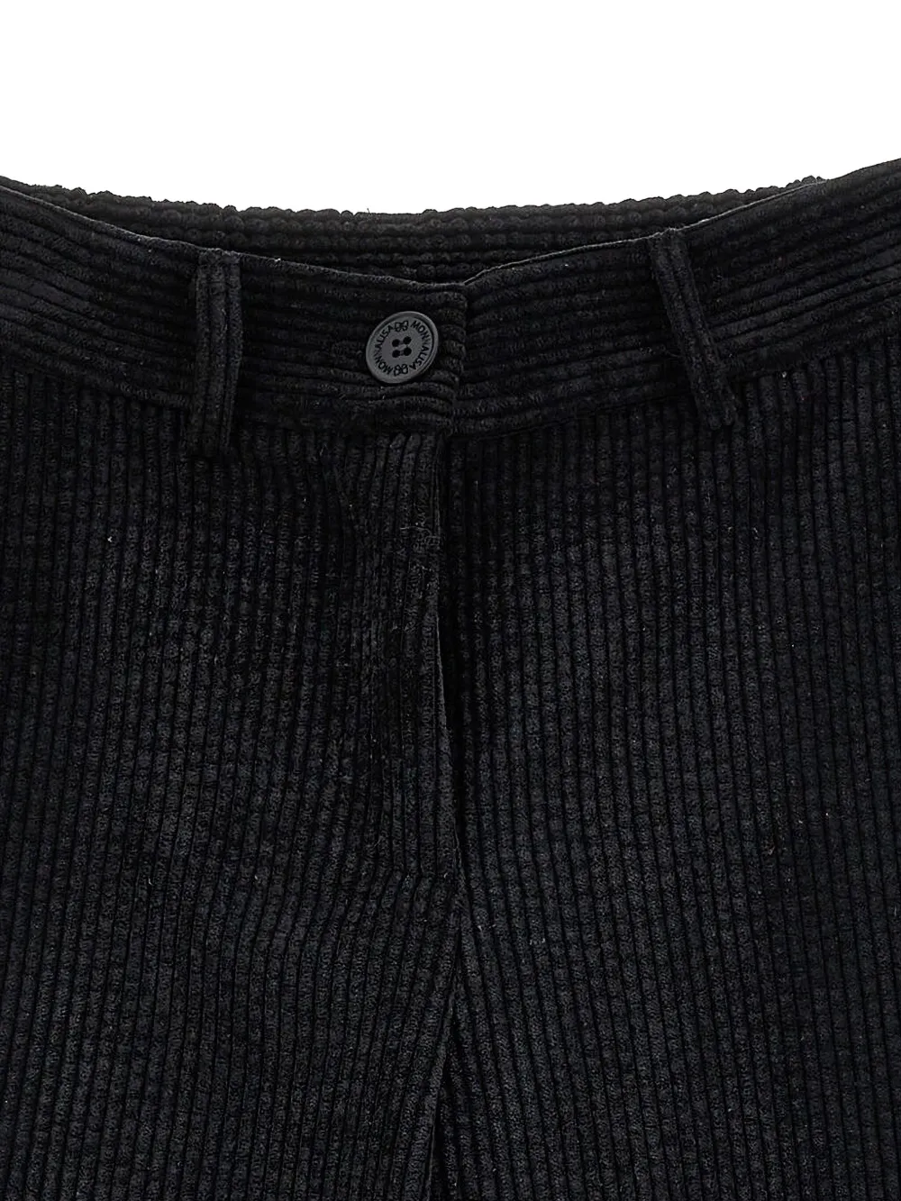 Monnalisa Ribfluwelen broek Zwart
