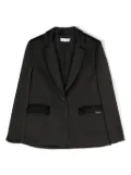 Monnalisa single-breasted blazer - Black