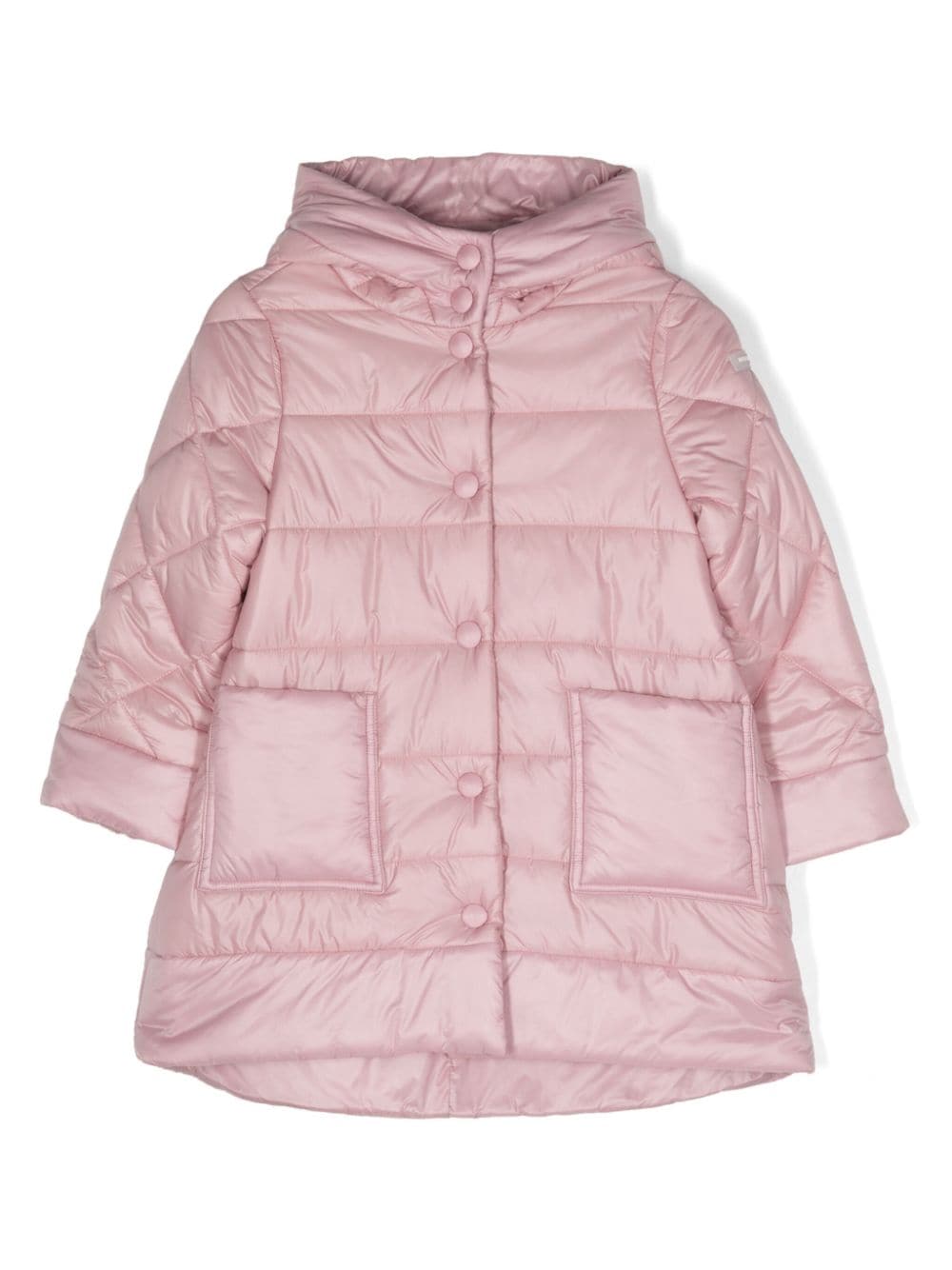 Monnalisa Long Padded Jacket Pink FARFETCH UK