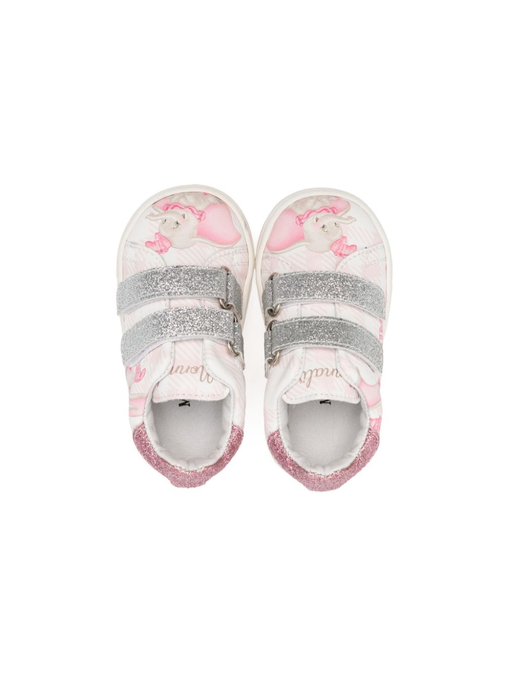 Monnalisa Sneakers met print Wit