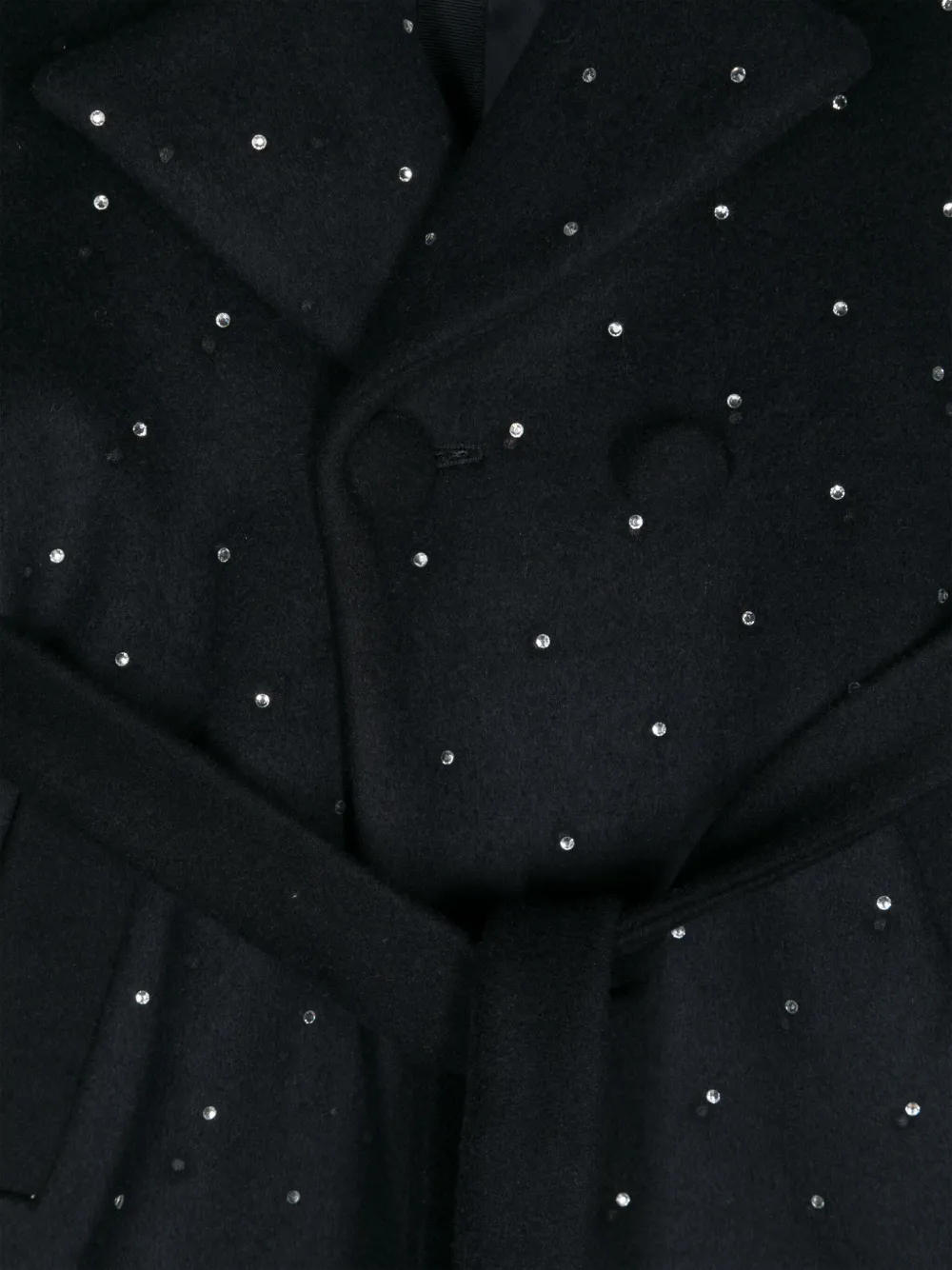 Monnalisa Cappotto con cintura con strass | Cappotti | Image 3