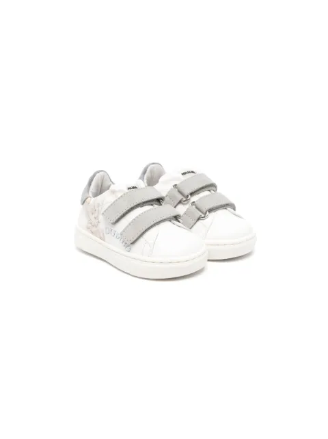 Monnalisa Dumbo-print leather sneakers