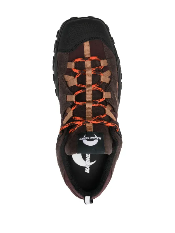 Marine Serre MS Rise Tyko Sneakers | Brown | FARFETCH
