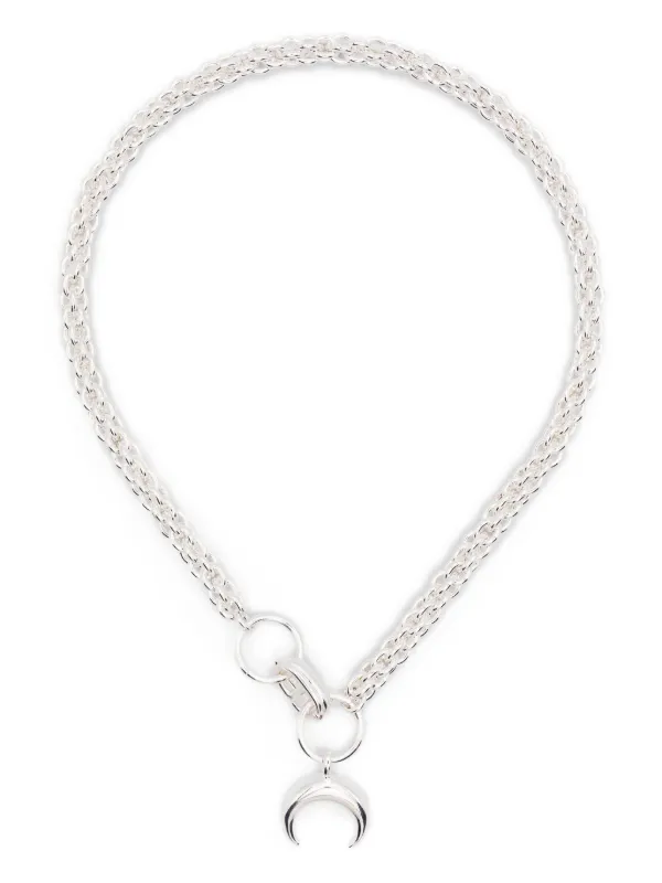 Marine Serre Recycled Pewter Moon ネックレス 23389131_55469180_1000.jpg