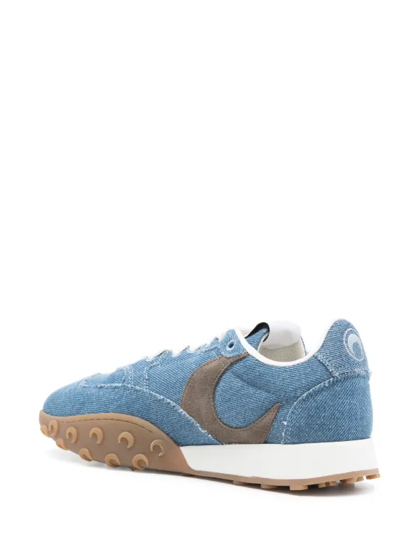 Marine Serre Ms Rise Sneakers | Blue | FARFETCH AO