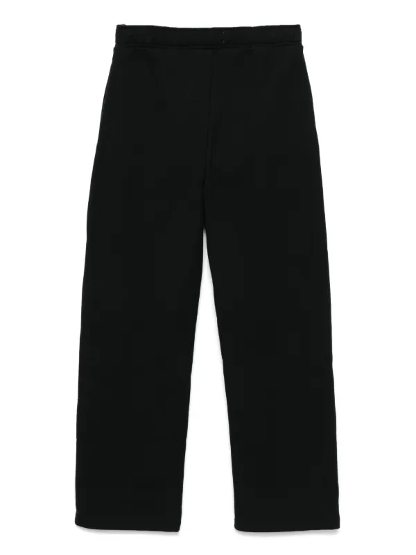 Marine Serre moon-logo Fleece Track Pants | Black | FARFETCH Marine Serre moon-logo Fleece Track Pants | Black | FARFETCH
