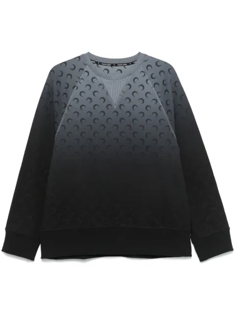 Marine Serre sudadera con estampado Moon