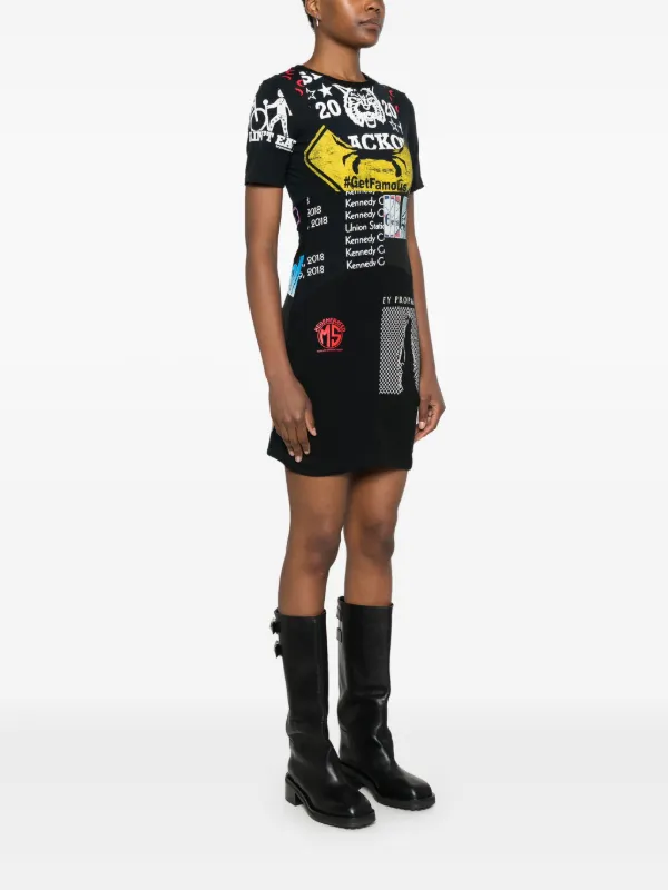 【関税&送料込】Marine Serre Printed Stretch Nylon Mini Dres Marine Serre Printed Stretch Nylon Mini Dress – LOZURI®
