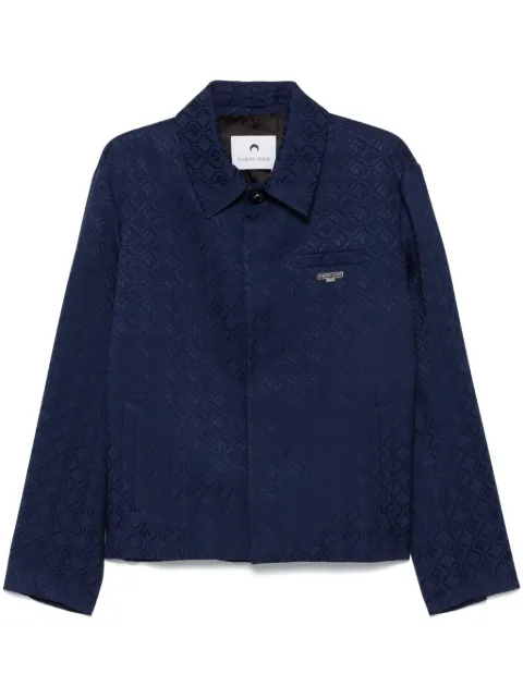 Marine Serre Moon Diamond jacquard jacket