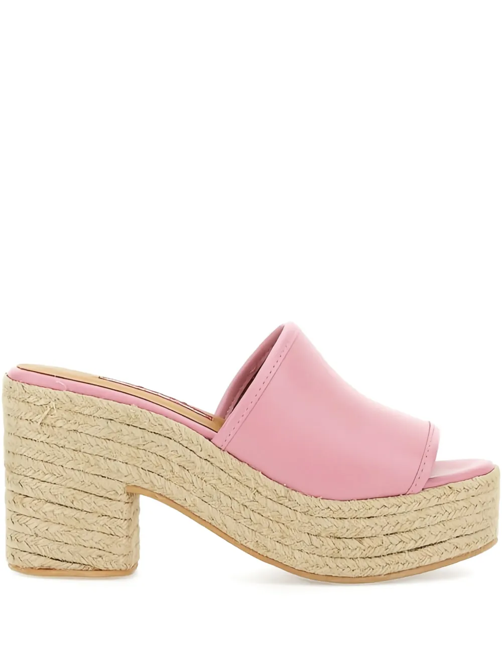 MOSCHINO JEANS espadrille platform sandals Roze