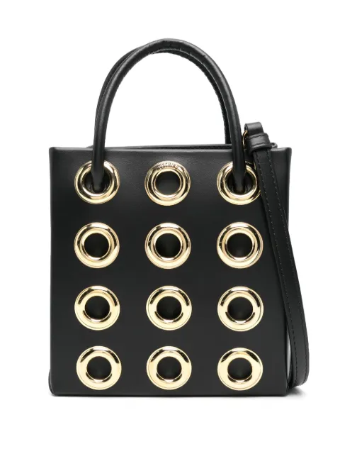 Moschino ring-hardware mini bag