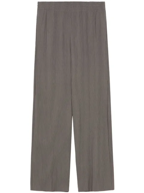 b+ab pantalones tejido de canalé anchos