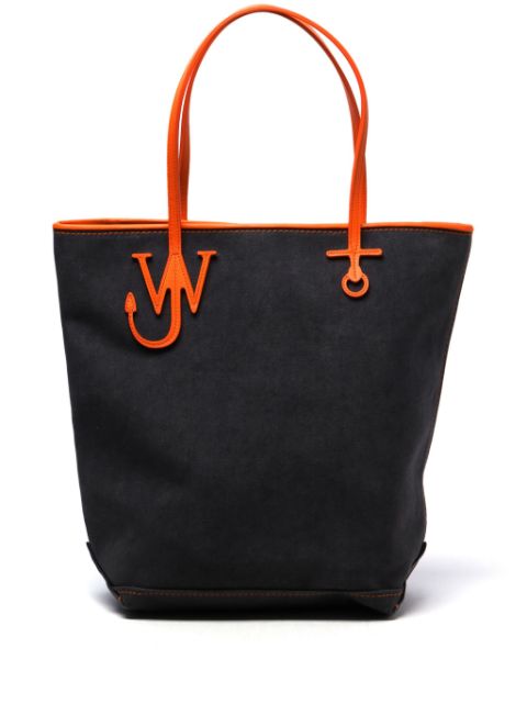 JW Anderson Tall Anchor canvas tote bag Women