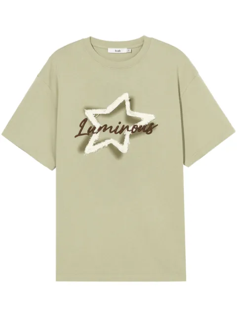 b+ab star-appliquéd cotton T-shirt