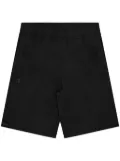 AAPE BY *A BATHING APE® Moonface logo-patch shorts - Black