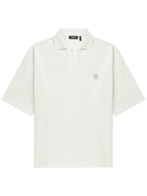 FIVE CM playera tipo polo con logo bordado