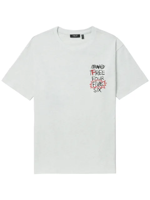 FIVE CM logo-print cotton T-shirt