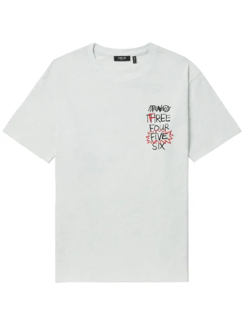 T-shirt en coton à logo imprimé - FIVE CM - Modalova