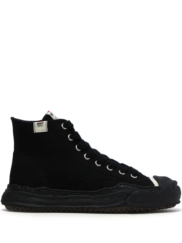 Maison MIHARA YASUHIRO Tênis Hank OG Sole De Canvas | Preto