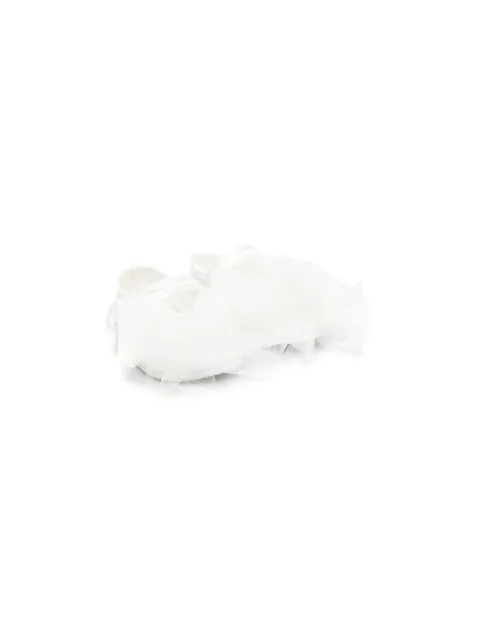 Monnalisa tulle-bow pre-walkers