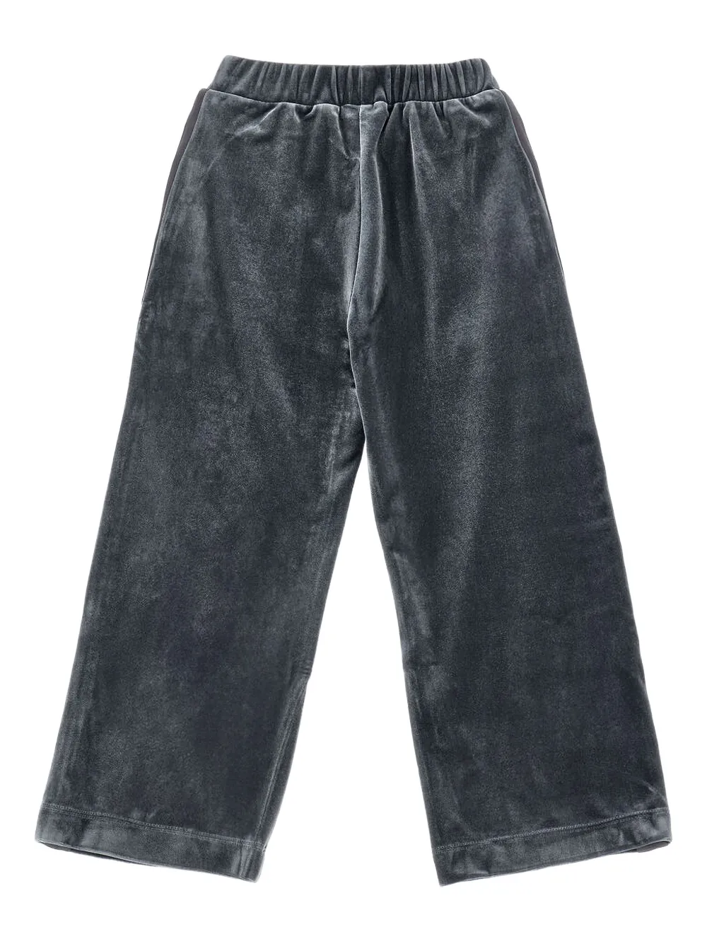 Monnalisa velvet side-stripe trousers | Girls Casual Trousers | Image 2